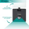Downlight LED Oktaplex Pica con diffusore per un'illuminazione uniforme.
