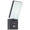 Moderna lampada da esterno a LED per un'illuminazione esterna efficiente.