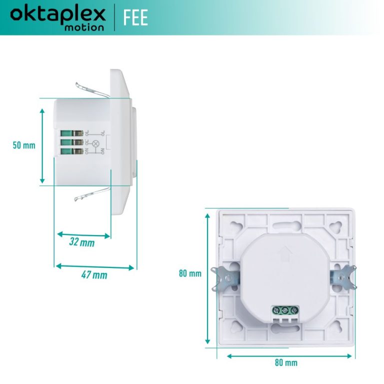 FEE - Hochfrequenz Bewegungsmelder Mit Dauerlicht Funktion