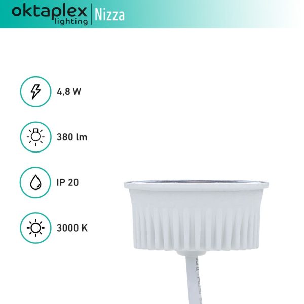 Oktaplex Nizza LED-Modul 3000K