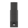 Stainless steel outdoor wall light with motion sensor in anthracite, modern and durable.