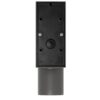 Stainless steel outdoor wall light with motion sensor in anthracite for energy-saving lighting.