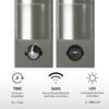 Electronic control system with sensors and light controller.
