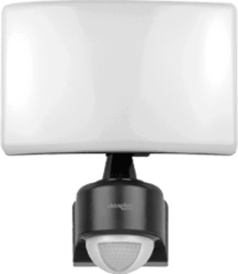 Modern surveillance system with camera and sensors.